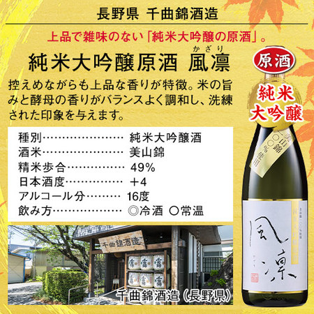 ≪ＷＥＢ限定★６３％ＯＦＦ！≫全て吟醸以上！全国純米酒づくし一升瓶５本組