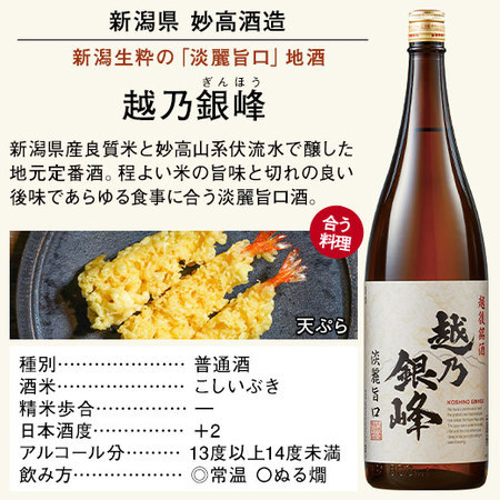 ≪プレゼント付！５４％ＯＦＦ！≫大吟醸入り！新潟地酒一升瓶６本組