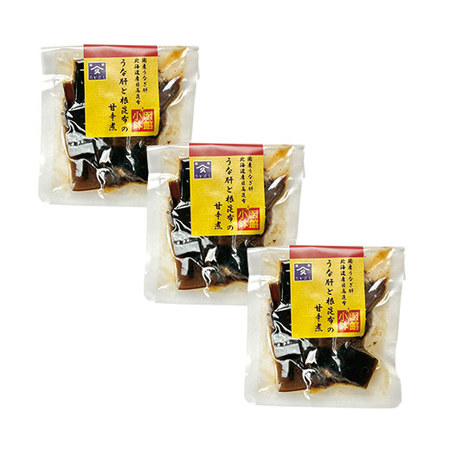 うな肝と根昆布の甘辛煮