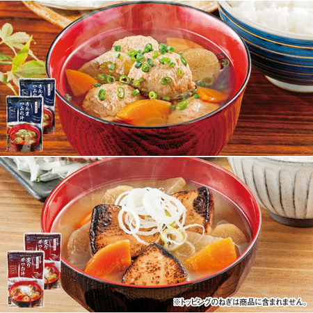 三陸食堂の椀ものコンビ