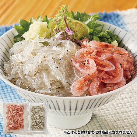 ≪ＷＥＢ限定★約４９％ＯＦＦ！≫生しらすと生桜えびの駿河丼セット