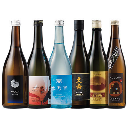 ≪５０％ＯＦＦ！≫ワイングラスで飲む純米大吟醸６蔵＜第４弾＞