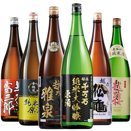 ≪５２％ＯＦＦ！≫特割！新潟純米づくし一升瓶６本組＜第２弾＞