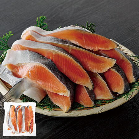 お徳用！三陸産塩銀鮭切り身５００ｇ