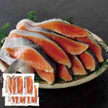 お徳用！三陸産塩銀鮭切り身２ｋｇ
