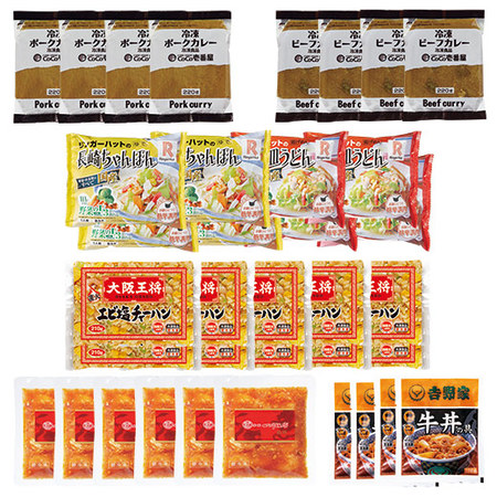 お家で外食！有名店７種３６食セット