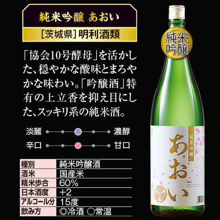≪６０％ＯＦＦ！≫全国６酒蔵至福の純米系飲みくらべ一升瓶６本組
