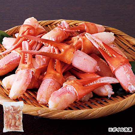 紅ズワイ蟹ポーション＆爪ポーションコンビ