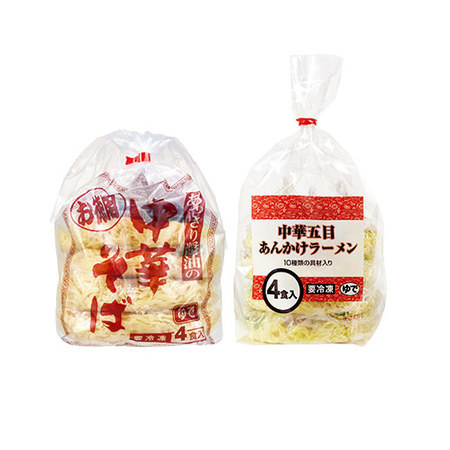 あっさり中華そば＆五目あんかけラーメンコンビ