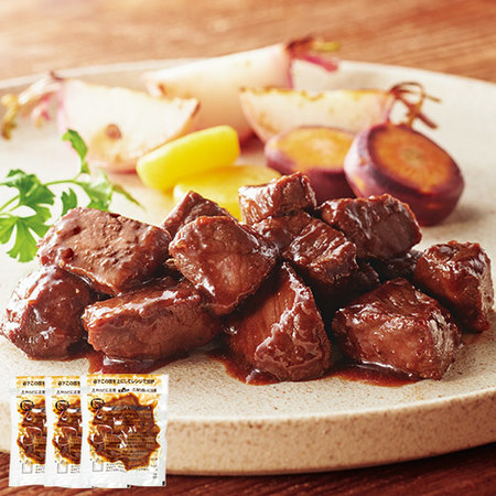 レンジで国産牛のひとくちステーキ３袋