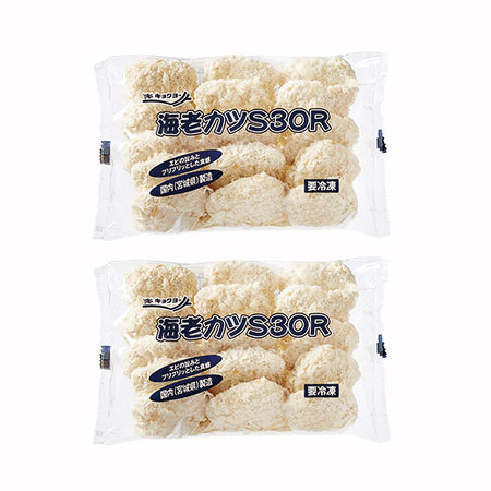 サクサク食感のごろっと海老カツ２袋