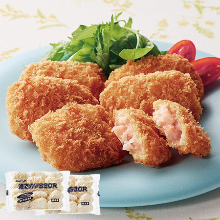 サクサク食感のごろっと海老カツ２袋
