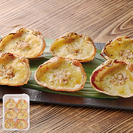 魚惣菜ランキング37位かにみそ入り甲羅グラタン