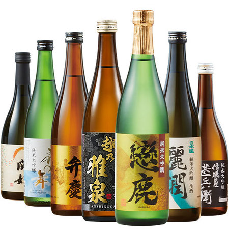 ≪４６％ＯＦＦ！≫特割！全国７酒蔵の純米大吟醸飲みくらべ７本組＜第２弾＞