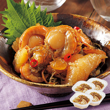 ≪特別送料無料≫ほたて松前漬４パック