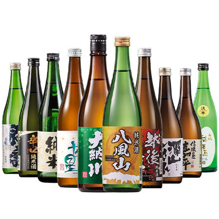 ≪４５％ＯＦＦ！≫特割！全国１０酒蔵の純米酒飲みくらべ１０本組＜第４弾＞