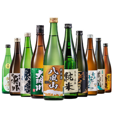 ≪５６％ＯＦＦ！≫純米大吟醸２本入り！全国純米酒づくし７２０ｍｌ１０本組＜第２弾＞