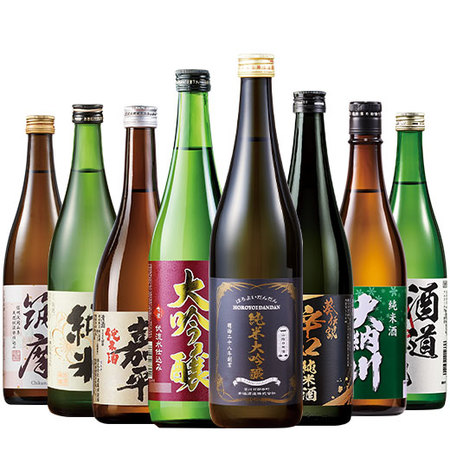 【特別送料無料】≪５４％ＯＦＦ！≫全国８酒蔵の地酒飲みくらべ８本組