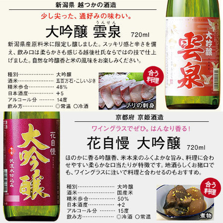 ≪５７％ＯＦＦ！≫受賞酒＆純米大吟醸入り！全国１０酒蔵の地酒１０本組〈第２弾〉