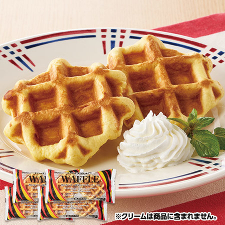 豊かなバター風味のベルギーワッフル１６個