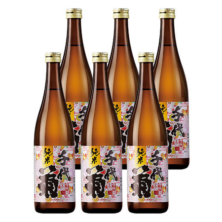 ≪ＷＥＢ限定★在庫販売！３８％ＯＦＦ！≫千代菊　純米酒　７２０ｍｌ　６本組