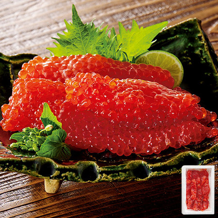 紅鮭醤油筋子（切れ子）