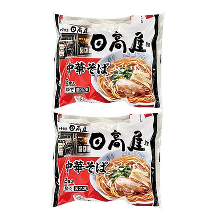 日高屋監修　中華そば４食