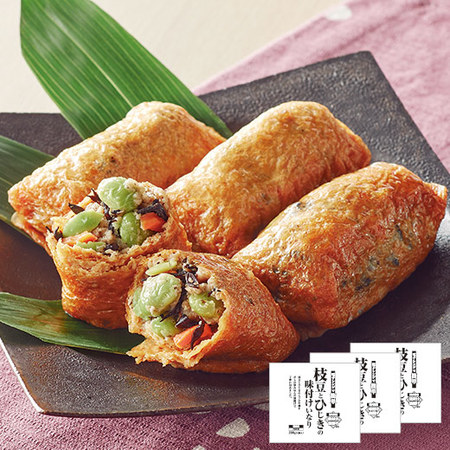 えだまめとひじきの味付けいなり３袋