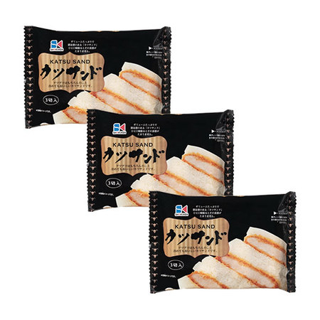 レンジで簡単！カツサンド９切