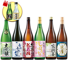 【早期特典付】まとめて６蔵しぼりたて新酒生原酒飲みくらべ一升瓶６本組
