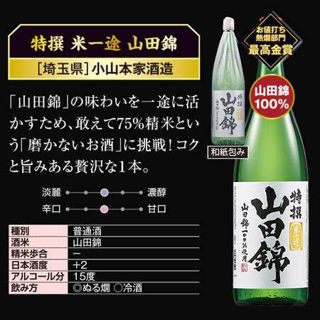 ２０２５ 全国燗酒コンテスト金賞受賞酒一升瓶３本組【おまかせ猪口１個付き】