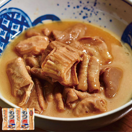 やわらか国産豚もつ煮２袋