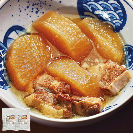 やわらか豚バラ大根２袋