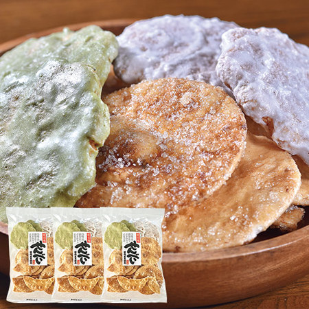 ミックス甘味せんべい３袋