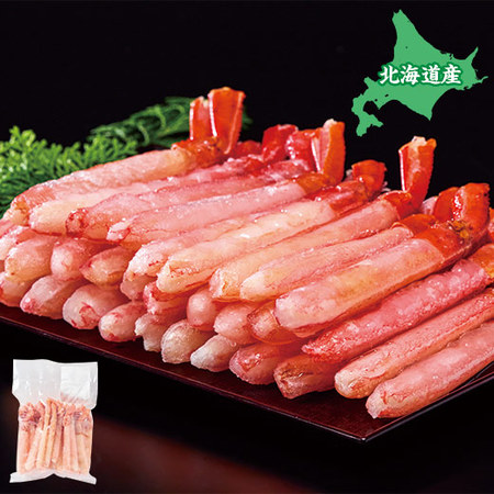 北海道産生紅ずわいがにポーション５００ｇ