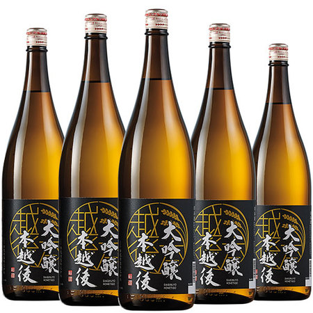 ≪ＷＥＢ限定★在庫販売！６３％ＯＦＦ！≫大吟醸　本越後（ブラック）５本組