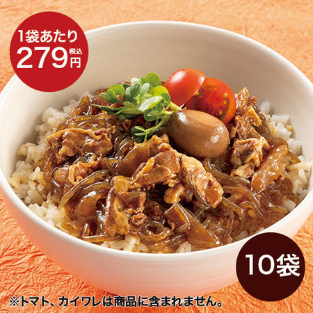 【アウトレットセール★ＷＥＢ限定特別価格！】お買得！豚すき丼のもと１０袋セット