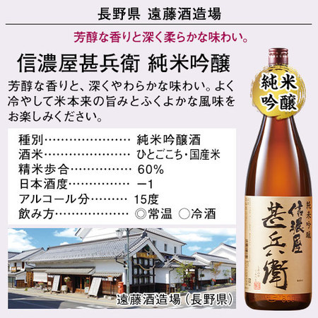 ≪５８％ＯＦＦ！≫全国５酒蔵至福の飲みくらべ一升瓶５本組＜第６弾＞