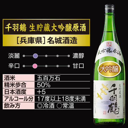 ≪５０％OFF！≫特割！６酒蔵の生貯蔵大吟醸原酒飲みくらべ一升瓶６本組〈第２弾〉