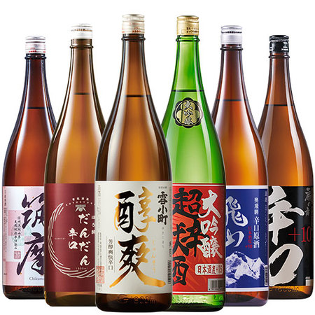 ≪４５％OFF！≫利酒師が選ぶ辛口地酒飲みくらべ一升瓶６本組＜第５弾＞