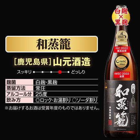 ≪５３％OFF！≫ソーダ割が旨い！芋焼酎飲みくらべ一升瓶５本組