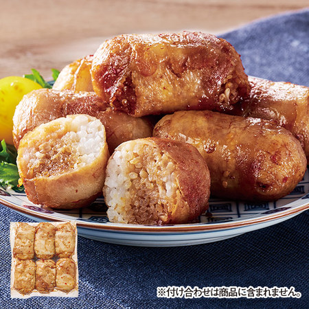 国産米のちいさめ肉巻おにぎり６