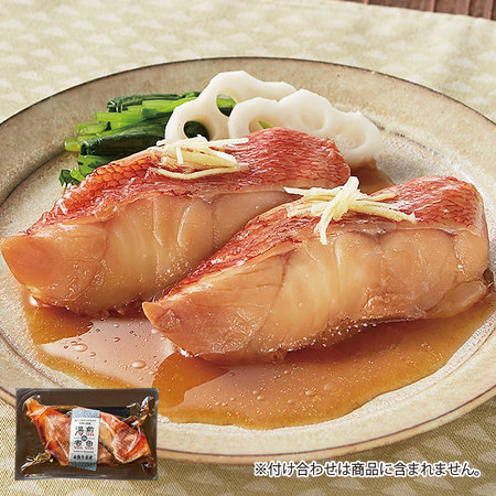 湯せんで簡単！赤魚の生姜煮