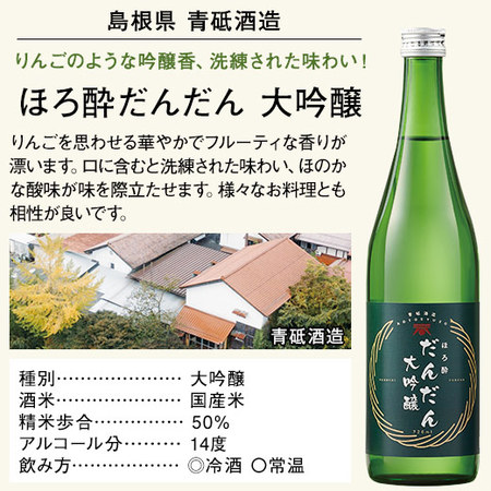 【特別送料無料】W受賞酒入り！全国大吟醸飲みくらべ７２０ｍｌ５本組