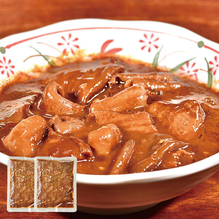 国産豚もつのどて煮２袋