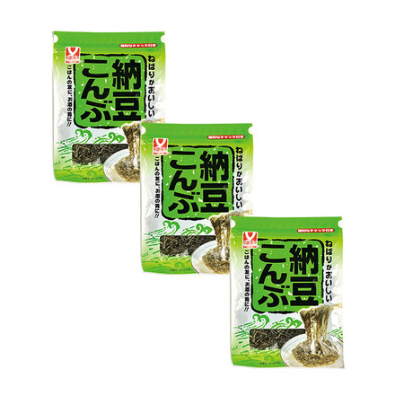 味付け納豆こんぶ３袋