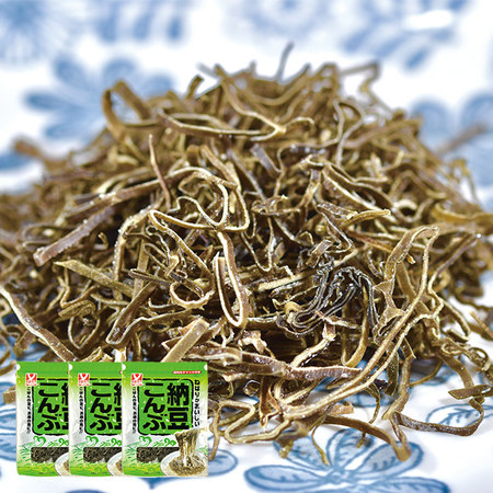 味付け納豆こんぶ３袋