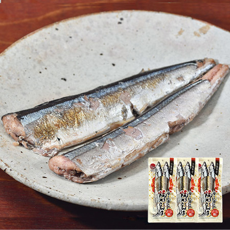 骨までやわらか焼さんま３袋