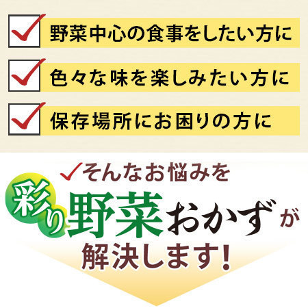 【アウトレットセール★約５０％ＯＦＦ！】第２弾！彩り野菜おかず（4月分）