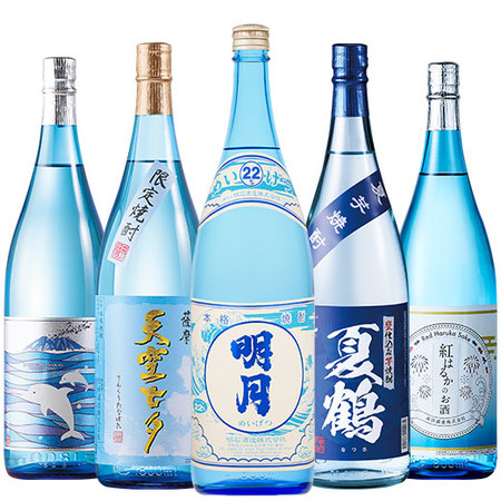 鹿児島・宮崎５蔵の夏芋焼酎飲みくらべ一升瓶５本組＜第４弾＞